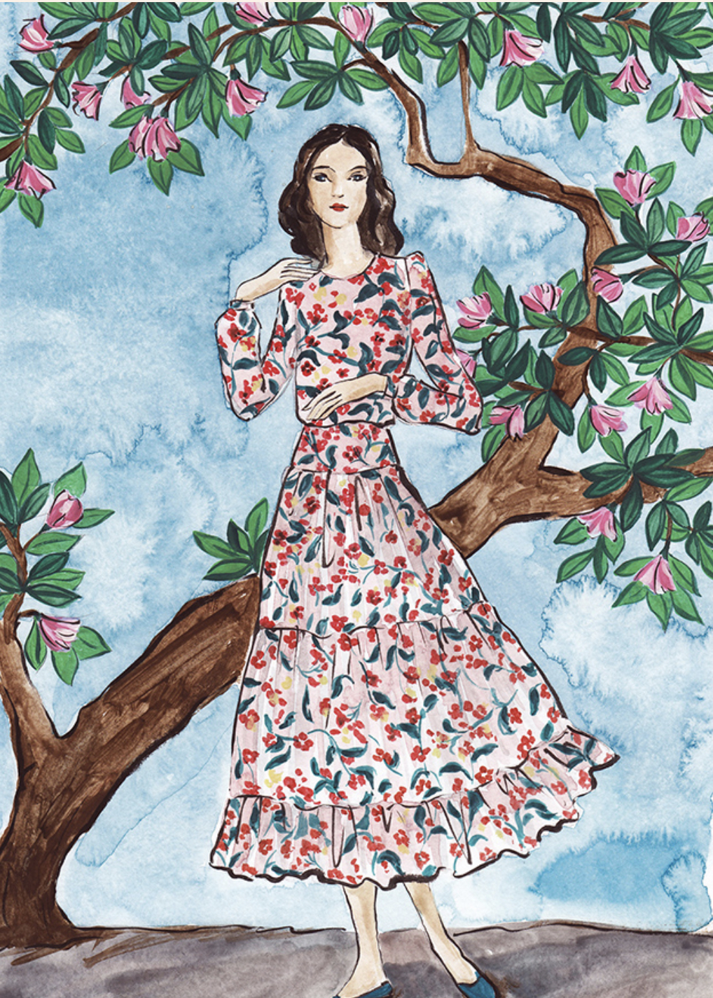 SALONI Kleid ISABEL