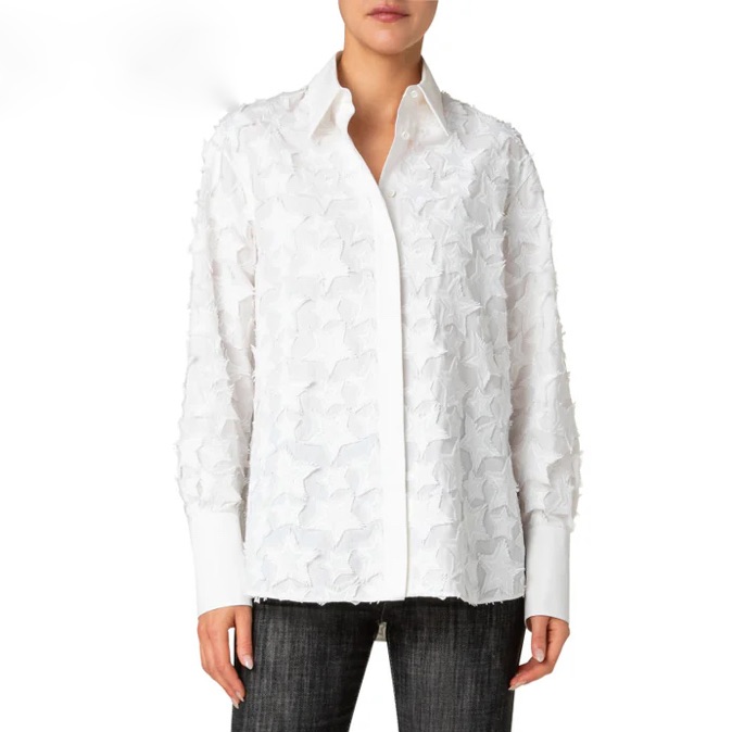 AKRIS punto Bluse 3D