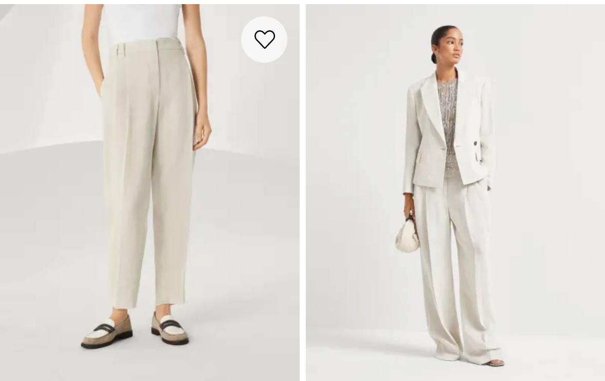 CUCINELLI Hose SPARKLING