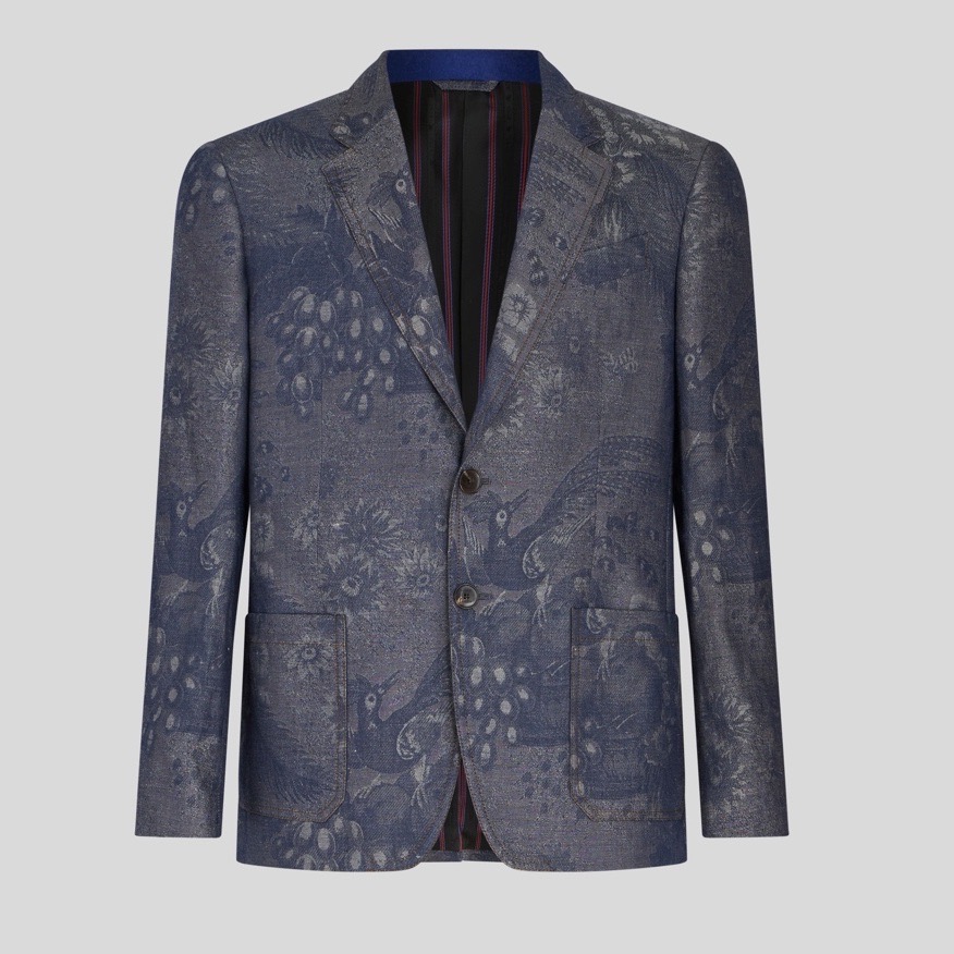 ETRO Veston DENIM